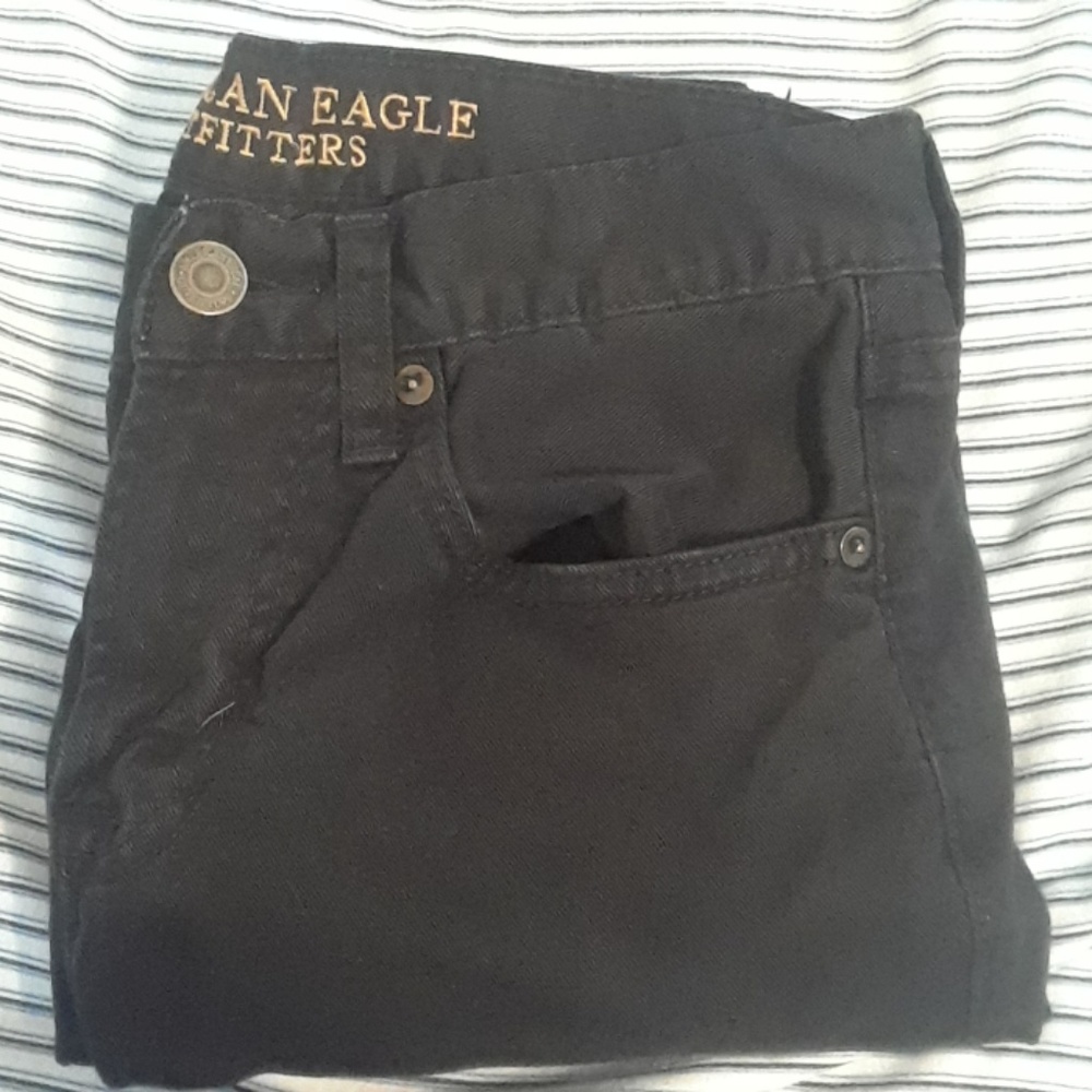Black American Eagle Jeans